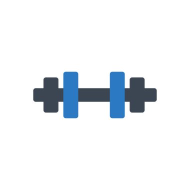 spor salonu vektör renk simgesi