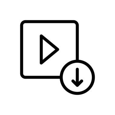 vektör ince çizgi simgesi indir