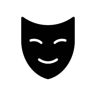 maske vektör düz simgesi