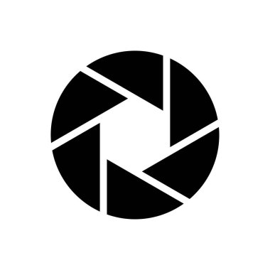 kamera vektör simgesi düz simge