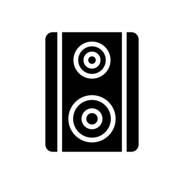 hoparlör vektör düz simgesi