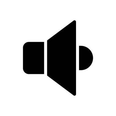 hoparlör vektör düz simgesi