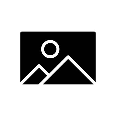 fotoğraf vektörü düz simge