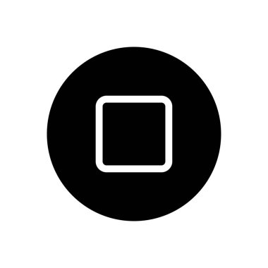 video vektör düz simge