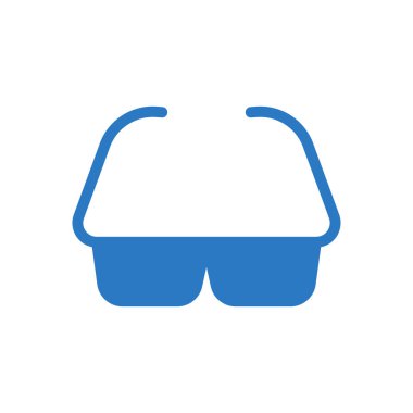 gözlük vektör renk simgesini gizler