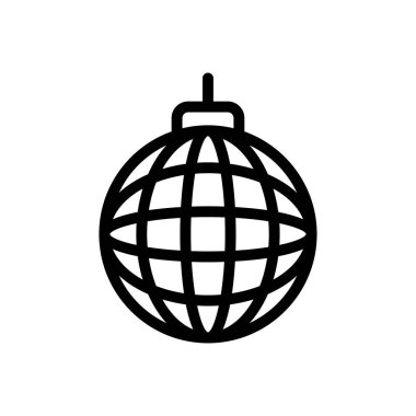 ışık vektörü ince çizgi simgesi