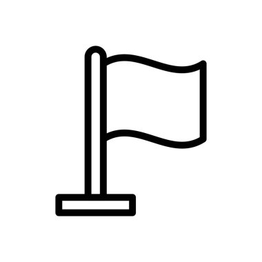 imzalama vektörü ince çizgi simgesi