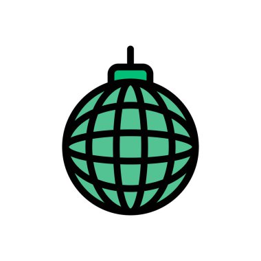 ışık vektörü düz renk simgesi