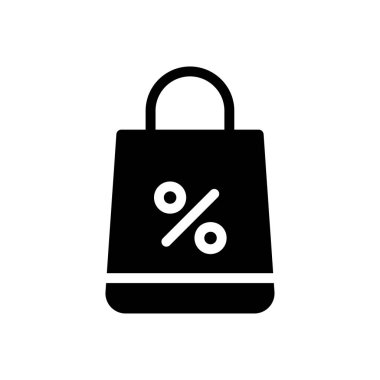 Alışveriş vektörü ince çizgi simgesi