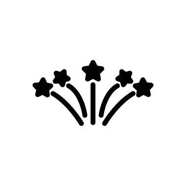 yıldız vektörü ince çizgi simgesi