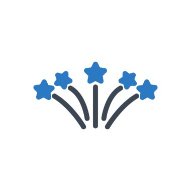 yıldız vektörü renk simgesi