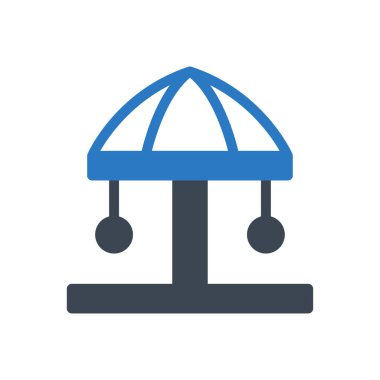 park vektörü renk simgesi