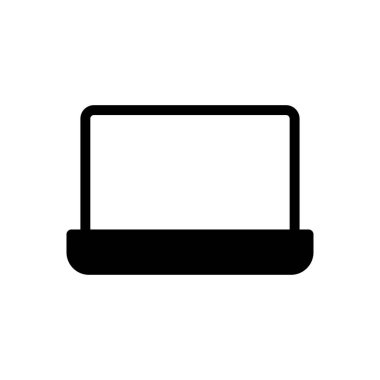 bilgisayar vektörü simgesi düz simgesi