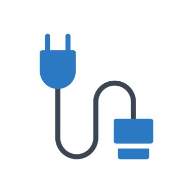 konnektör vektör renk simgesi