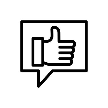 vektör ince çizgi simgesi gibi