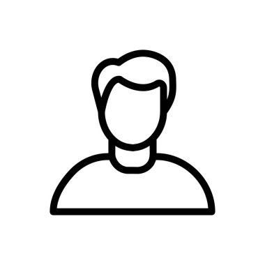 Hesap vektörü ince çizgi simgesi