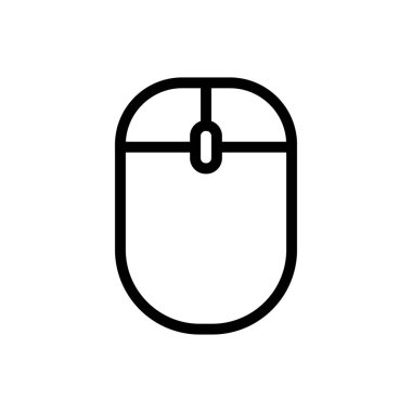 mesaj vektörü ince çizgi simgesi