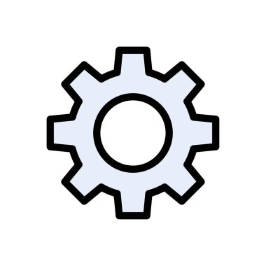 vektör düz renk simgesini yapılandır