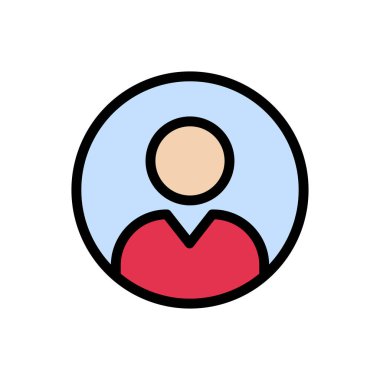 hesap vektörü düz renk simgesi