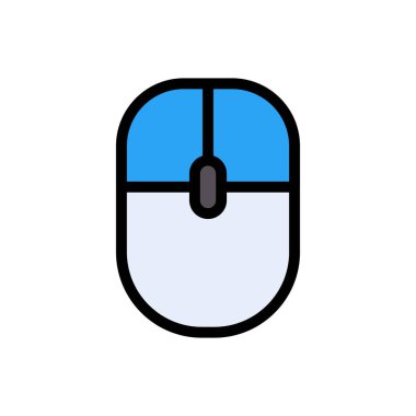 ileti vektörü düz renk simgesi