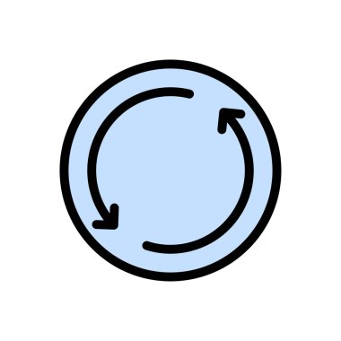 vektör düz renk simgesi yükleniyor