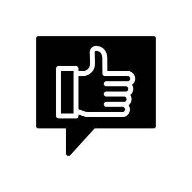 vektör glyph düz simgesi gibi