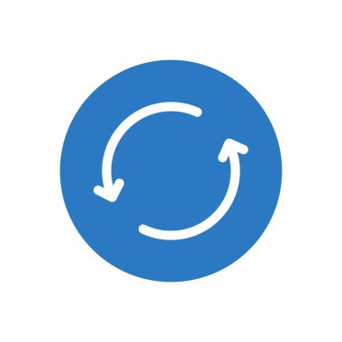 Vektör kabartma renk simgesini tazele