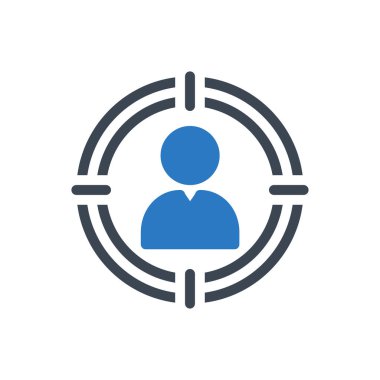 odak vektörü renk simgesi