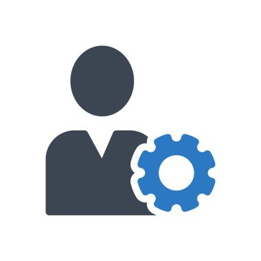 profil vektör renk simgesi