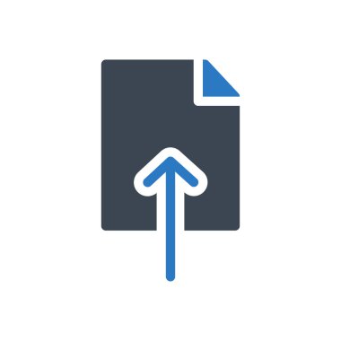 dosya vektör renk simgesi