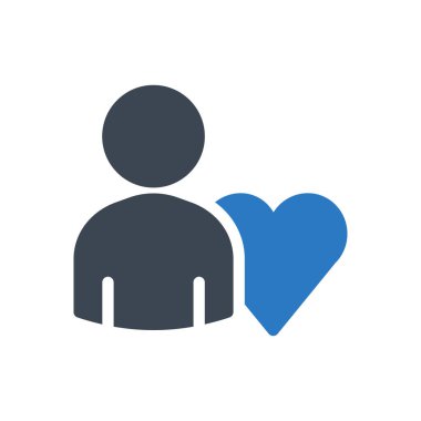 kullanıcı vektörü renk simgesi