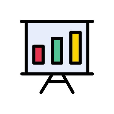 tahta vektörü düz renk simgesi