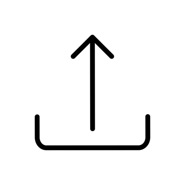 Online Vektor Symbol Für Dünne Linien — Stockvektor