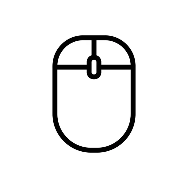 Nachrichtenvektor Thin Line Symbol — Stockvektor