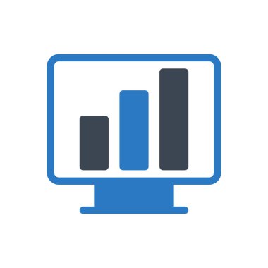 ekran vektörü renk simgesi