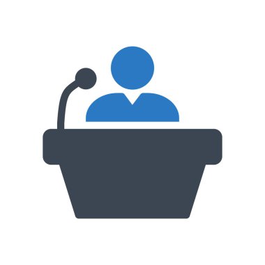 konuşma vektörü renk simgesi