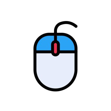 imleç vektörü düz renk simgesi