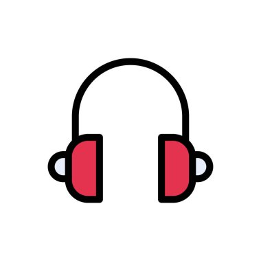 servis vektörü düz renk simgesi