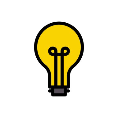 yaratıcı vektör düz renk simgesi