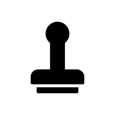 Doğrulanmış vektör glyph düz simgesi