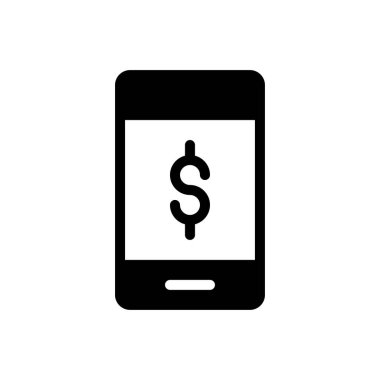 vektör düz simgesini öde