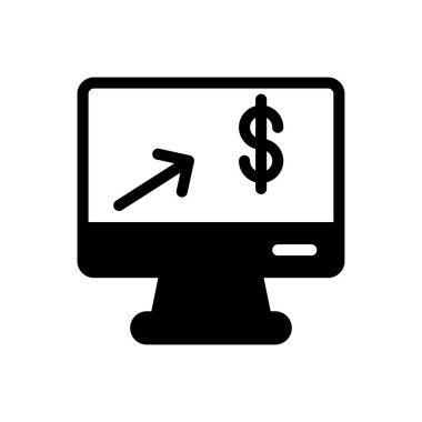 çevrimiçi vektör düz simgesi