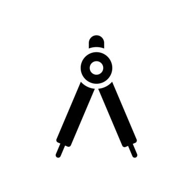 Geometri vektörü düz simge