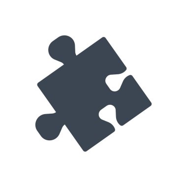 yapboz vektörü renk simgesi