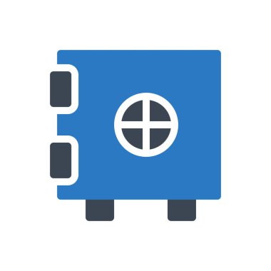 Güvenli vektör renk simgesi