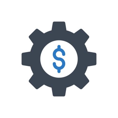 finans vektörü renk simgesini