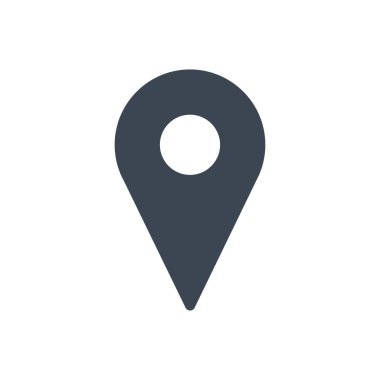 pin vektörü renk simgesi