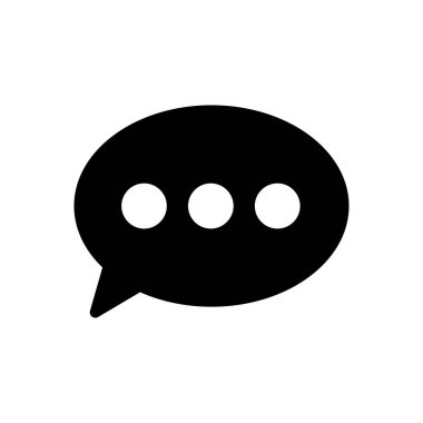 bizimle kontak vektör düz simgesi