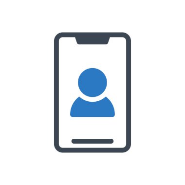 telefon vektörü renk simgesi