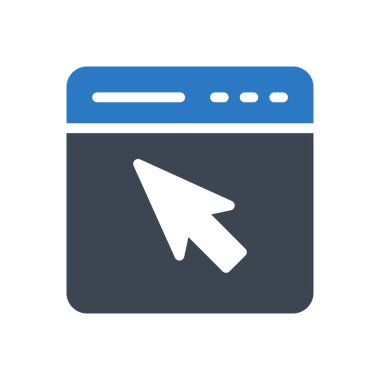 imleç vektörü renk simgesi